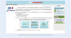 Desktop Screenshot of mijnmazout.be